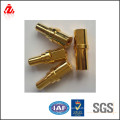 high precisioncnc laser cutting parts/ golden plating metal parts